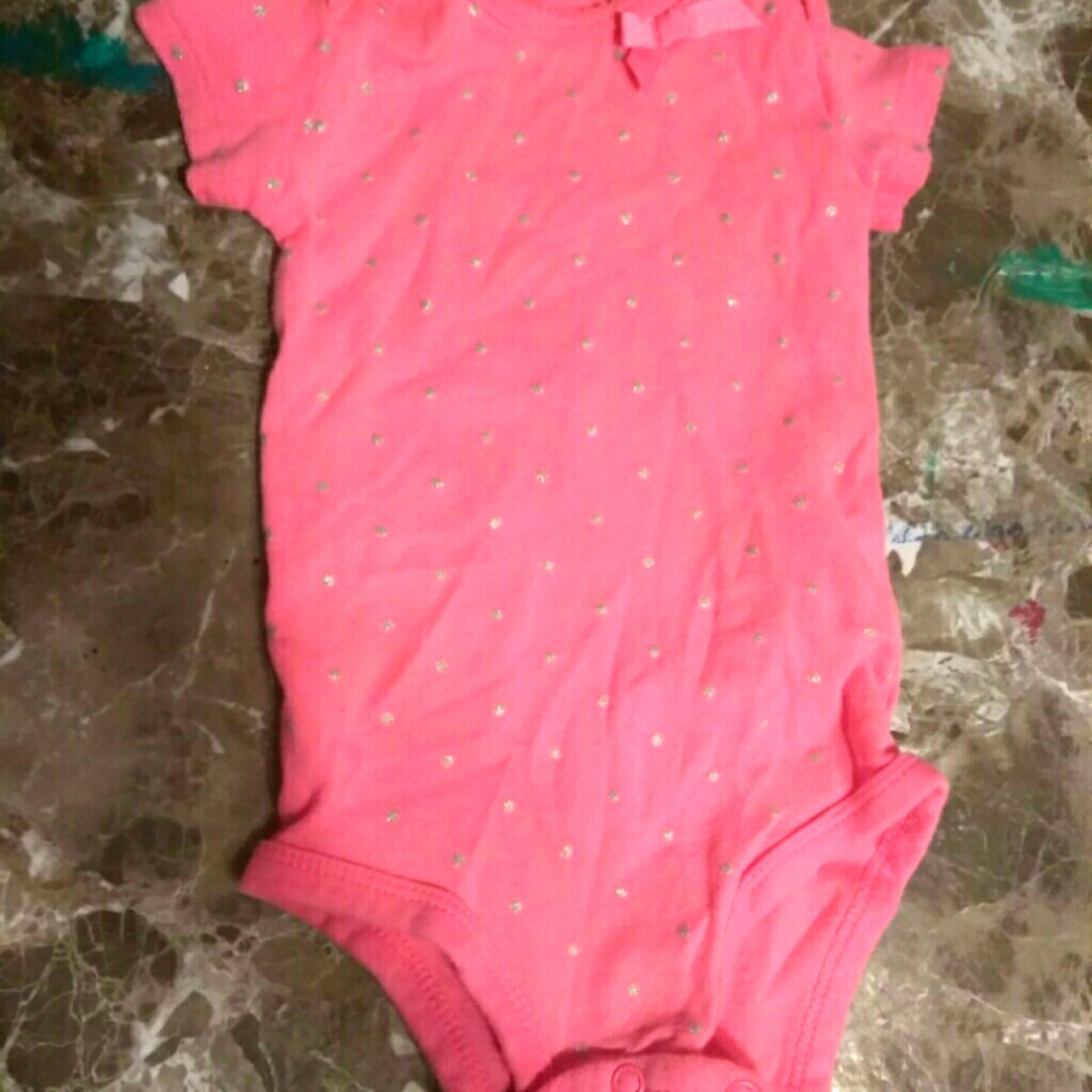 Pink baby top